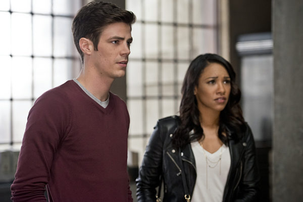 The Flash -- "The Reverse Flash Returns" -- Image FLA211a_0180b -- Pictured (L-R): Grant Gustin as Barry Allen and Candice Patton as Iris West -- Photo: Diyah Pera/The CW -- ÃÂ© 2016 The CW Network, LLC. All rights reserved.