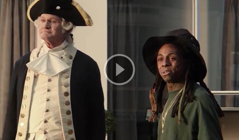 Is Lil Wayne's New Commercial with Slave-Owning President George ...