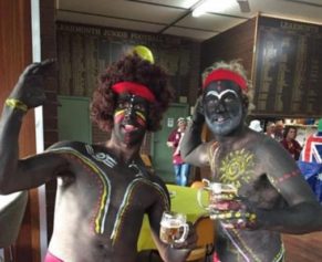 Australian Men 'Honor' Aussie Icons in Blackface Costume, Receive Swift Backlash