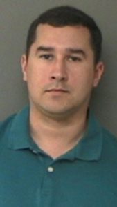 Trooper Brian T. Encinia after his arrest on a perjury charge in January. (Waller County Sheriff's Office)