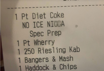 Black Woman Receives Receipt with Racial Slur at London Restaurant, Waiter Suspended