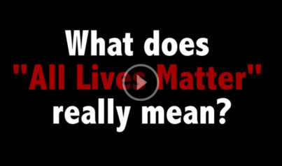 what does all lives matter mean