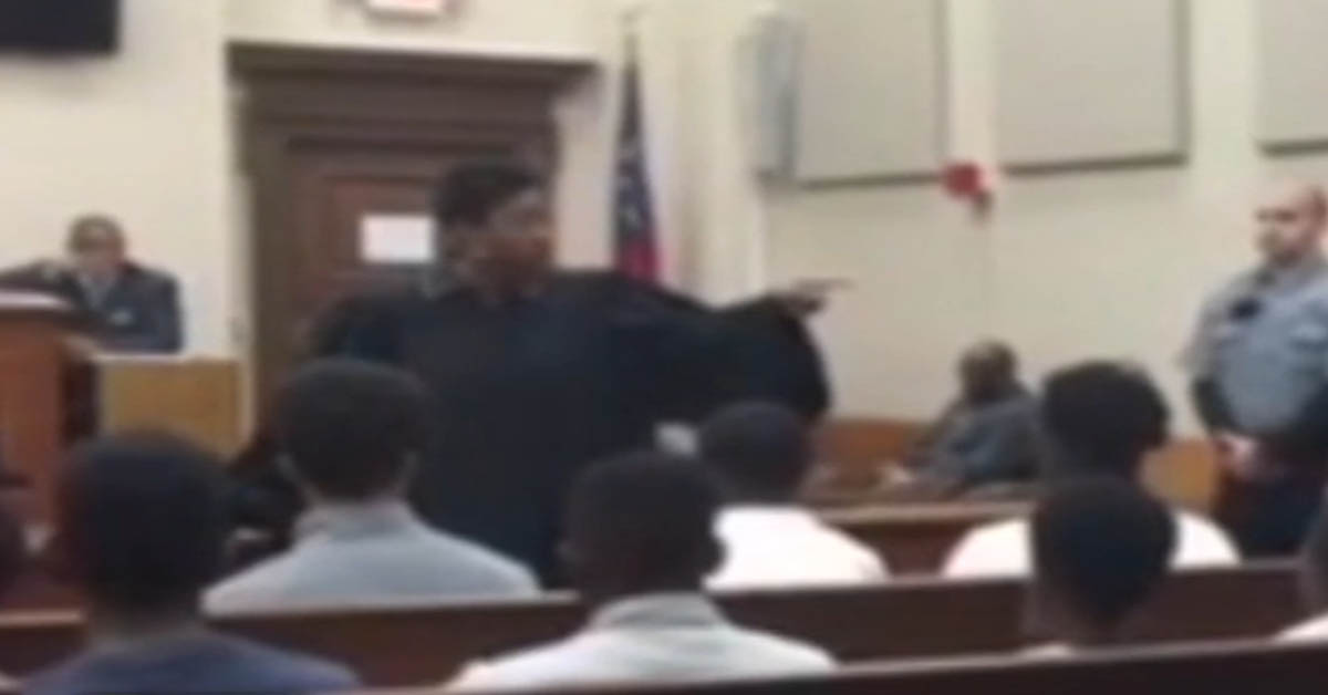 This Video of Bibb County Judge Goes Viral After Her Scared Straight