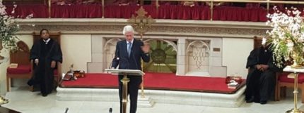 In the Wake of Philly Confrontation with #BlackLivesMatter Protesters, Clintons Head to Black Churches for Redemption