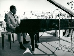 Duke Ellington performing in Senegal. (David Murphy)