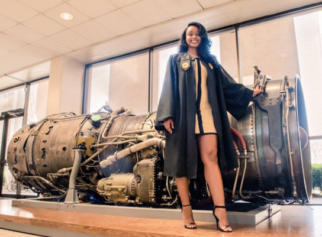 Photos Go Viral of Aerospace Engineer Grad Who Hopes to Change Perception of Black Women in Science