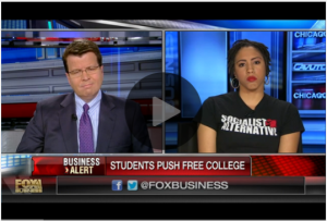 Watch: Million Student March Organizer Schools Fox's Neil Cavuto on Capitalism, Greed and Free Education