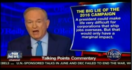 Bill O'Reilly Out Does Himself in Rant About 'Ill-Educated, Under-Classed' Blacks