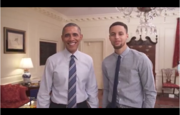 President Obama Teams Up with Steph Curry for 'My Brother's Keeper' PSA (VIDEO)
