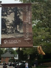 Black History Banner Defaced with Bananas, Prompts #BeingBlackAtClemson by Students, Faculty