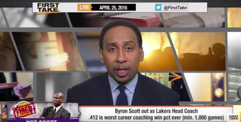 Stephen A. Smith Implies Black Coaches Get Subpar Teams in Light of ...