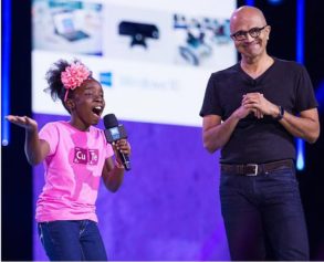 11-Year-Old CEO of Me & The Bees Mikaila Ulmer Steals the Show at We Day 2016