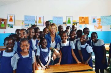 Rapper Eve Teams Up With a Black International Model to Serve as Goodwill Ambassador for Congolese Girls School