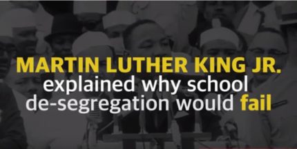 Dr. Martin Luther King Predicted School Desegregation Would Fail
