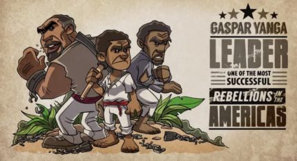 Watch How Freedom Fighter Gaspar Yanga Help Free Enslaved Africans in Mexico in this Animated Web Series