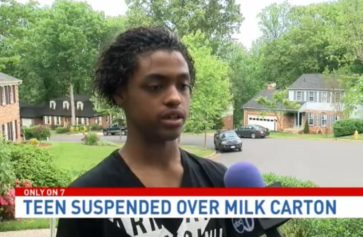 Black Virginia Middle School Student Handcuffed, Suspended Over 'Stealing' 65-Cent Carton of Milk That Was Free