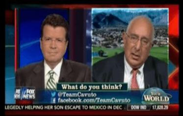 Not Even Neil Cavuto Can Stomach Ben Stein's Hypocritical Stance on the Obamas Staying in D.C.
