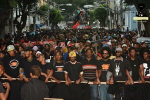‘Third March Against the Genocide of Black People’ – Salvador, Bahia. Monday, August 24, 2015 – Photo: Akin Foco