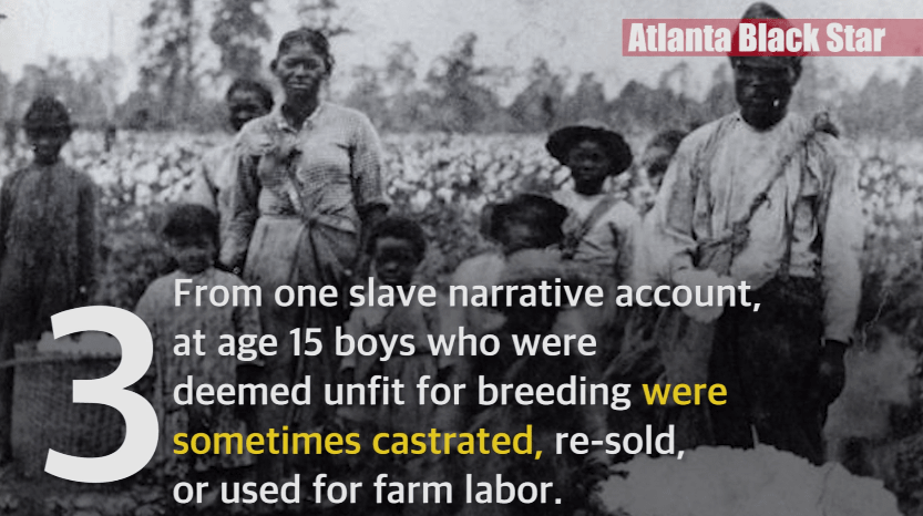 Abominable Acts That Happened On Sex Farms During Slavery