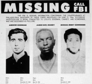 Fifty-two years ago, three young men were killed by KKK members while trying to register Black voters in Mississippi.