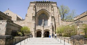 The Sterling Library at Yale University. Photo courtesy of Alamy