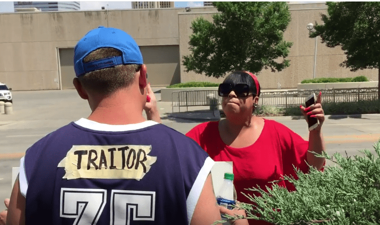 Black Woman Confronts White OKC Fan Over Kevin Durant's Value to the City, What Happens Next is Priceless