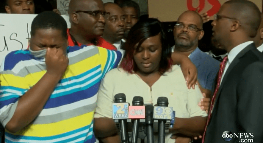 Heartbreaking: #AltonSterling's Teenage Son Weeps Uncontrollably as ...