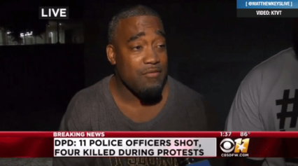 Watch: Mark Hughes, Innocent Black Man Wrongly Thrown into Middle of #DallasShooting, Speaks Out