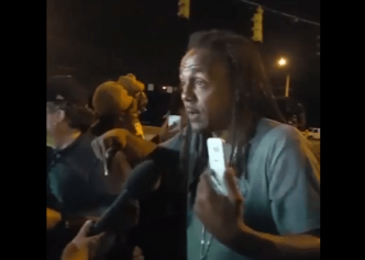Fox News Reporter Caught Hiding his Press Pass Didn't Expect to be Schooled by this Protester in Baton Rouge