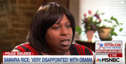 Tamir Rice's Mother Voices Utter Disappointment in Obama's Stance on Police Brutality: I Don't Know How He Sleeps at Night