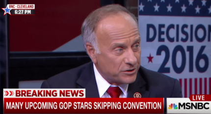 Watch: GOP Congressman Steve King Just Said That Europeans Are the Only People Who Contributed to Western CivilizationÂ 