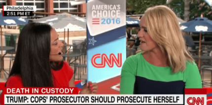 Angela Rye Shows Extreme Restraint Debating CNN GuestÂ Claiming #FreddieGray 'Jumped Around' in Van