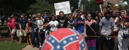 Ku Klux Klan Clash With Black and Anti-Racism Protesters in South Carolina Over the Confederate Flag