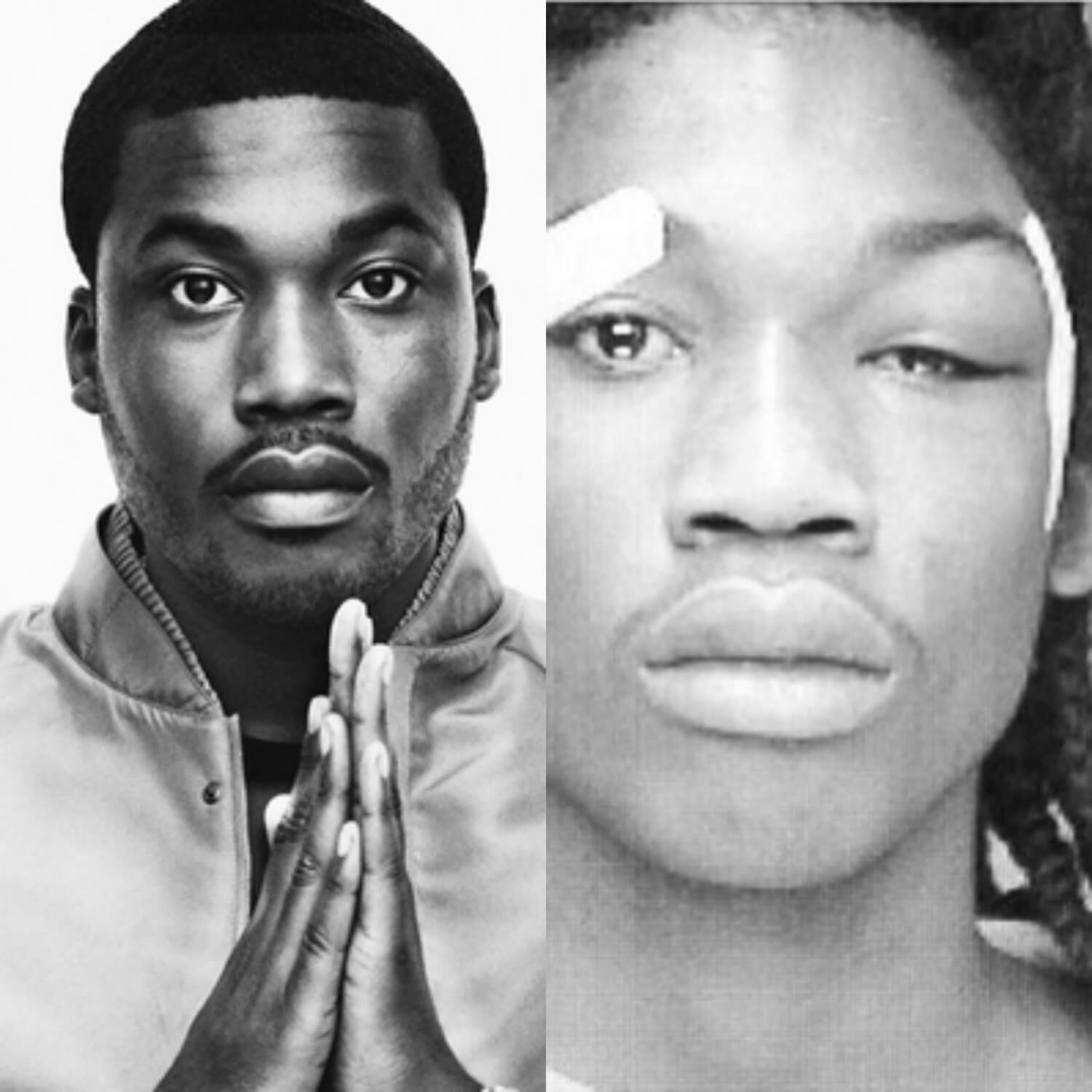 Meek Mill mugshot. Meek Mill - Dreamchasers 3.