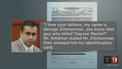 George Zimmerman Plays Victim in 911 Call After Being Punched For Bragging About Killing Trayvon Martin