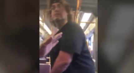 Watch 3 Brothers Intervene After Racist Panhandler Harasses Black Women on Train