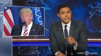 Trevor Noah Hilariously Shuts Down Trump's Call for More Cops in Black Communities