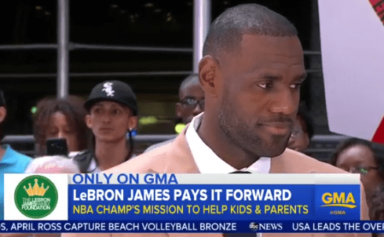 LeBron James Shows He is the MVP Giving Back To Residents in His Hometown In Big Ways
