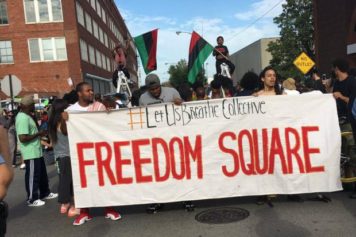 Chicago Protesters Stage Eight-Day Sit-In Demanding Closure of Homan Square Where Thousands of Black Men are Detained