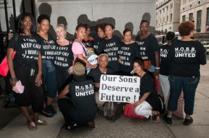 Moms of Black Boys United at the 2016 Democratic National Convention in Philadelphia, Pennsylvania/