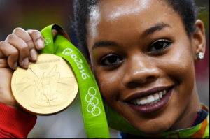 Gabby Douglas wins her third gold medal at the Olympic Games (Twitter)