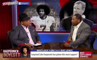 Ray Lewis Runs Down his List of Contributions to the 'Hood' to Discredit Kaepernick's 'Cute' Protest