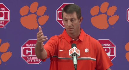 Clemson Head Football Coach's Revisionist History on White People's Treatment of MLK is Appalling