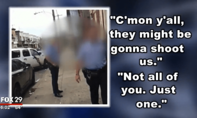 Philadelphia Police Captured on Tape Threatening to Shoot an Uncooperative Person