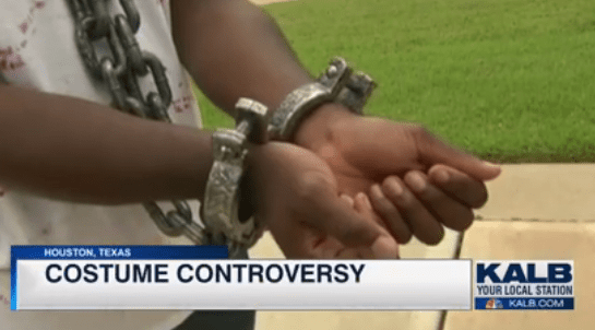 Houston Student Wears SlaveLike Costume To Incite Conversation School
