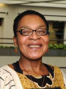 Dr. Linda James Myers, Professor of Psychology, Psychiatry and African American Studies at The Ohio State University and Director of The Ohio State University Black Studies Extension Center in Columbus, Ohio