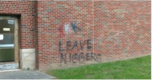 Racist graffiti found at Eastern Michigan University (Facebook)