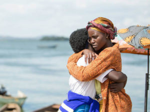 Lupita Nyong'o in a promotional image for "Queen of Katwe" (Disney)