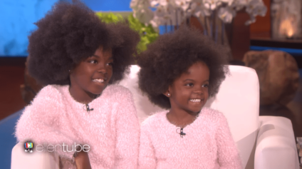 These 2 Adorable Afro-Wearing Sisters Show Off Their Charm on 'Ellen' After Dance Challenge Went Viral