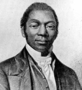 Portrait of James W.C. Pennington, the first African-American to study at Yale University.